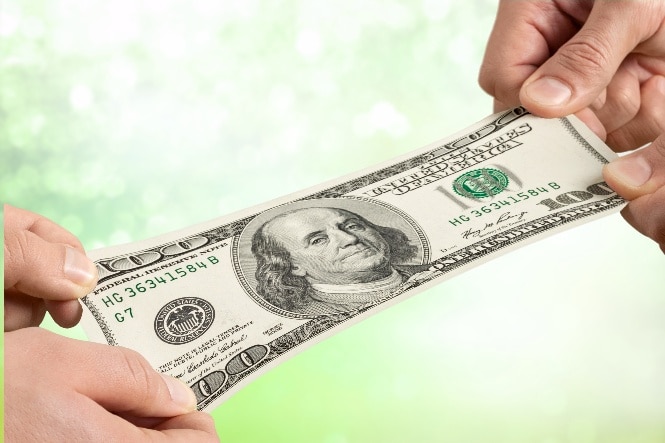 A close-up of a dollar bill AI-generated content may be incorrect.